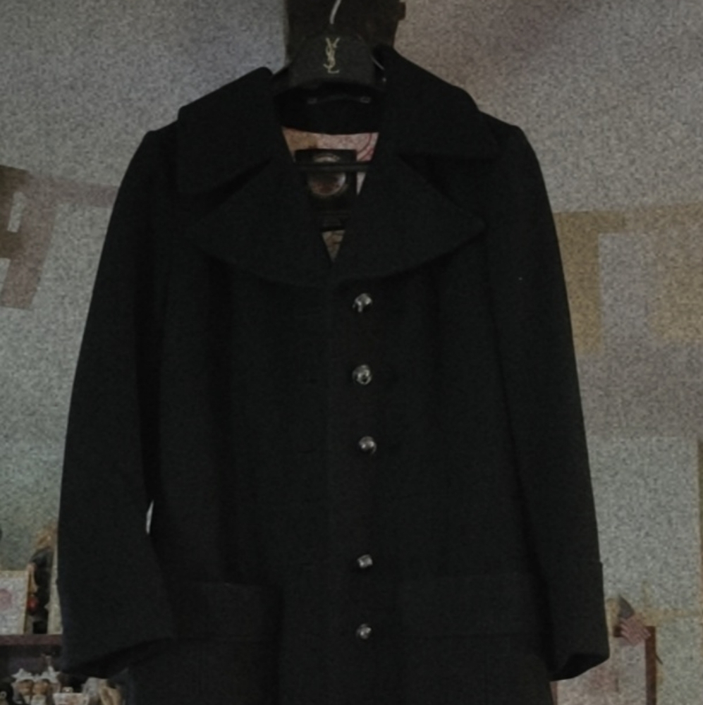 70s Vintage Ralph Lauren Wool Coat